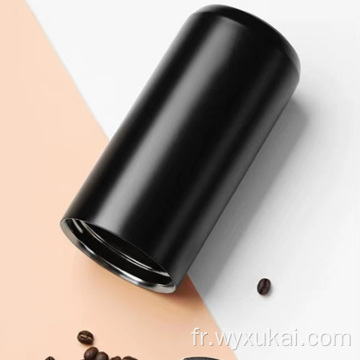 Tasse en acier inoxydable isolée de couleur dégradée portable la plus vendue